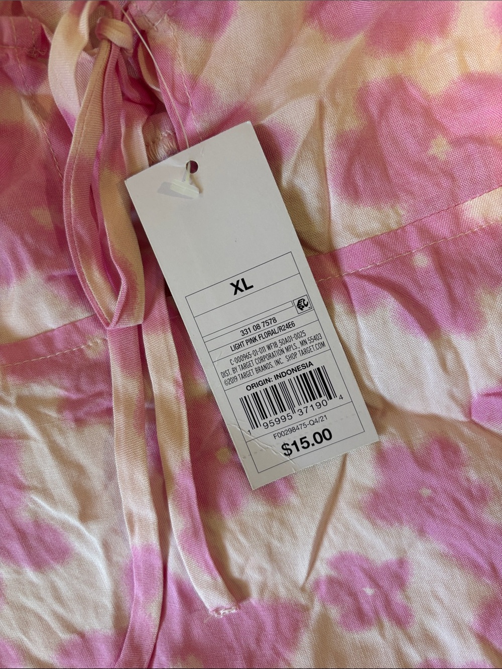 wild fable Pink Floral Spaghetti Strap Sundress - Picture 2 of 2